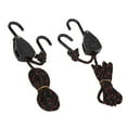 thumbnail image 1 of yeacher 2-Pack Metal Pulley with Plastic Wheels for Plant Tent Lighting, 2m Black-Red Hanging Rope, Hardware Tool Accessories in Sealed Box, 1 of 3