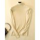 thumbnail image 4 of Suéter de mujer Brillo Bling Bling Cuello de tortuga Manga larga Acanalado Slim Elegante Pullover Ro Abanopi Suéter de las mujeres, 4 of 6