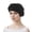 Black, variant on Women's Chemo Cap Stretch Patient Cancer Hat Double Twisted Beanie Hair Loss Braid Turban Headscarf for Sleeping Yellow One Size