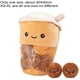 thumbnail image 1 of Cute Boba Milk Tea Plushie Toy Soft Stuffed Latte Americano Coffee Taste Milk Tea Hug Pillow Balls Bubo Tea Cup Cushion For Kids qym unisex, 1 of 2