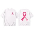 thumbnail image 3 of Women's T-Shirts Casual Short Sleeve Tops for Daily and with Round Neck Design, 3 of 3