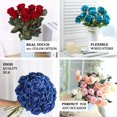 thumbnail image 4 of Efavormart Faux Flowers 13" Silk Long Roses Bouquet (2 Count), 4 of 11
