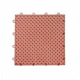 thumbnail image 1 of Master Mark Plastiques 22509 12 x 12 Po Armadillo Rouge Argile Polypropylène Interlocking Multi-Usage Carrelage de Sol-Pack de 9, 1 of 1