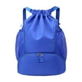 thumbnail image 1 of Mochila con cordón para hombre y mujer, gran capacidad, impermeable, bolsa de natación para, 1 of 8