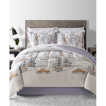 Fairfield Square Collection New York Reversible 6 Piece Comforter