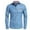 Blue, variant on Yaoyar Men's Dress Shirts Long Sleeve Button Down Inner Contrast Casual Business Shirt Fashion Tattice Tops