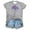 Multicolor, variant on Women's Floral Print T-Shirt Crewneck Short Sleeve Casual Summer Fashion Tee