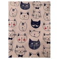 thumbnail image 4 of Twin weighted blanket for child or adult in polar bears, ballerina, cats, or girl power, 8-15 lbs, 4 of 9