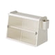 thumbnail image 1 of Organizador de gabinete a prueba de polvo para tazas, accesorios para tazas de té con puerta extraíble. con caja lateral, 1 of 9