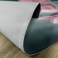 thumbnail image 5 of Ambesonne Floral Place Mats Set of 4, Orchid Flower Butterfly, Standard Size, Jade Green Pale Pink, 5 of 6