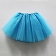 thumbnail image 2 of NOLDARES Tutu for Toddler Girls, 4PCS Toddler Tutu Dress Up Clothes Tulle Skirt for Birthday Princess Costume Party Favor(Light Blue,3-8 Years), 2 of 4