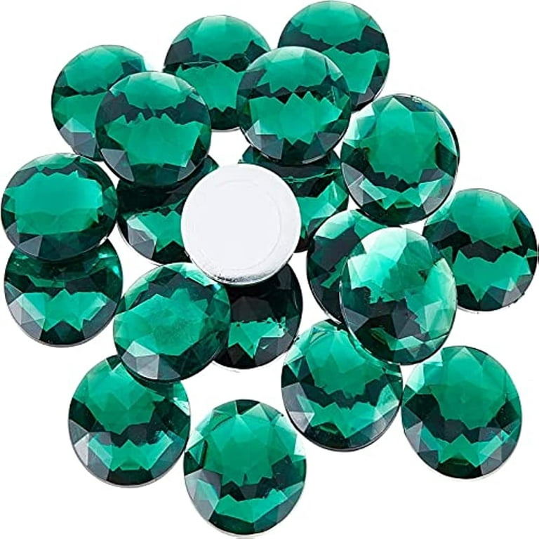4,000 - 3MM Emerald Green Rhinestones Nonhotfix Flat Back Resin Faceted  Crafts