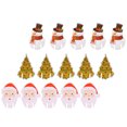 thumbnail image 4 of MasteelfCA 60 Pcs Christmas Paper Wine Glass Cup Decorative Identify Sign Cards, 4 of 7
