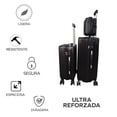 thumbnail image 5 of Set De 3 Maletas Viaje Maleta Grande 20 Kg Y Chica 10 Kg Cabina Avion, 5 of 5