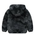 thumbnail image 4 of breaise Baby Boys Girls Toddler Hooded Jacket Fleece Hoodie Fuzzy Zip Up Plush Thick Winter Warm Coat Cute Bear Ear Sweater Thick Clothes, 4 of 4