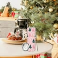 thumbnail image 6 of 1Pc Christmas Tumbler with Lid Straw 20oz Pink Cartoon Forest Trees Stainless Steel Travel Tumbler Cup Boxed for Xmas Winter Holiday Hot Iced Coffee, 6 of 6