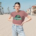 thumbnail image 4 of Women's Jurassic 'Wild Side' Flowy Cropped Tee, 4 of 4