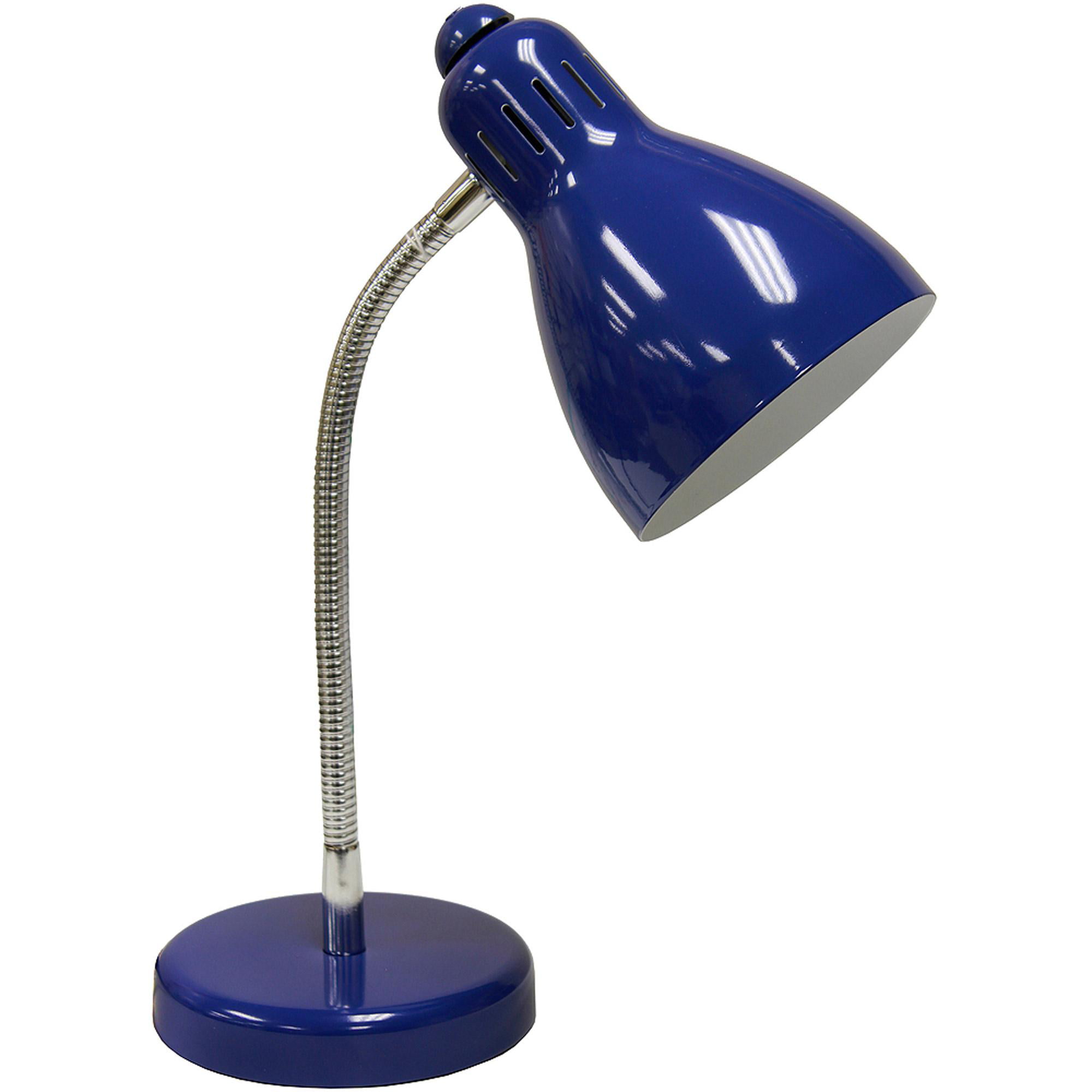Mainstays Stadium Blue Desk Lamp Cfl Bulb Included Walmart Com