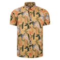 thumbnail image 1 of Lizard King Leaf Print Short Sleeve Shirt, 1 of 1