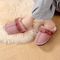 thumbnail image 5 of EQW Kids Slippers for Girls Boys - Warm Memory Foam Non-Slip House Shoes, Soft Plush Indoor Outdoor Bedroom Slides, 5 of 9