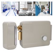 Sarapandan 2-Wire 2-Way Talking Electromagnetic Lock, Electric Door Strike, 9-12V, Ideal for Secure Entry Community Access Control Kit