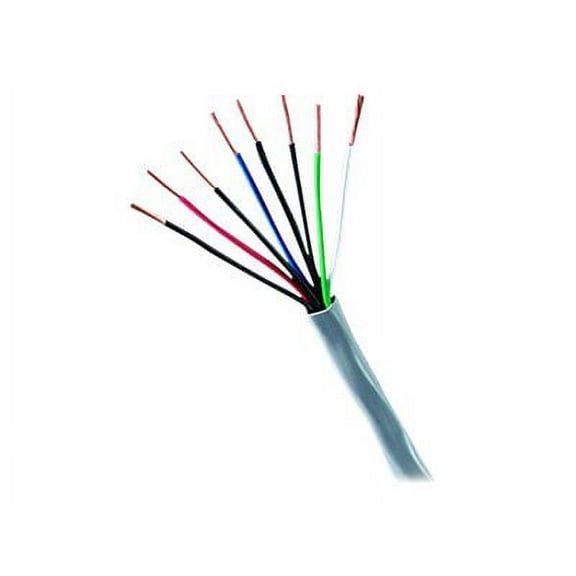 Genesis 31145512 18/2 Stranded Plenum Cable, Unshielded, CL3P, FPLP, CMP, FT6, 500' (152.4m), REELEX Pull Box, Natural White
