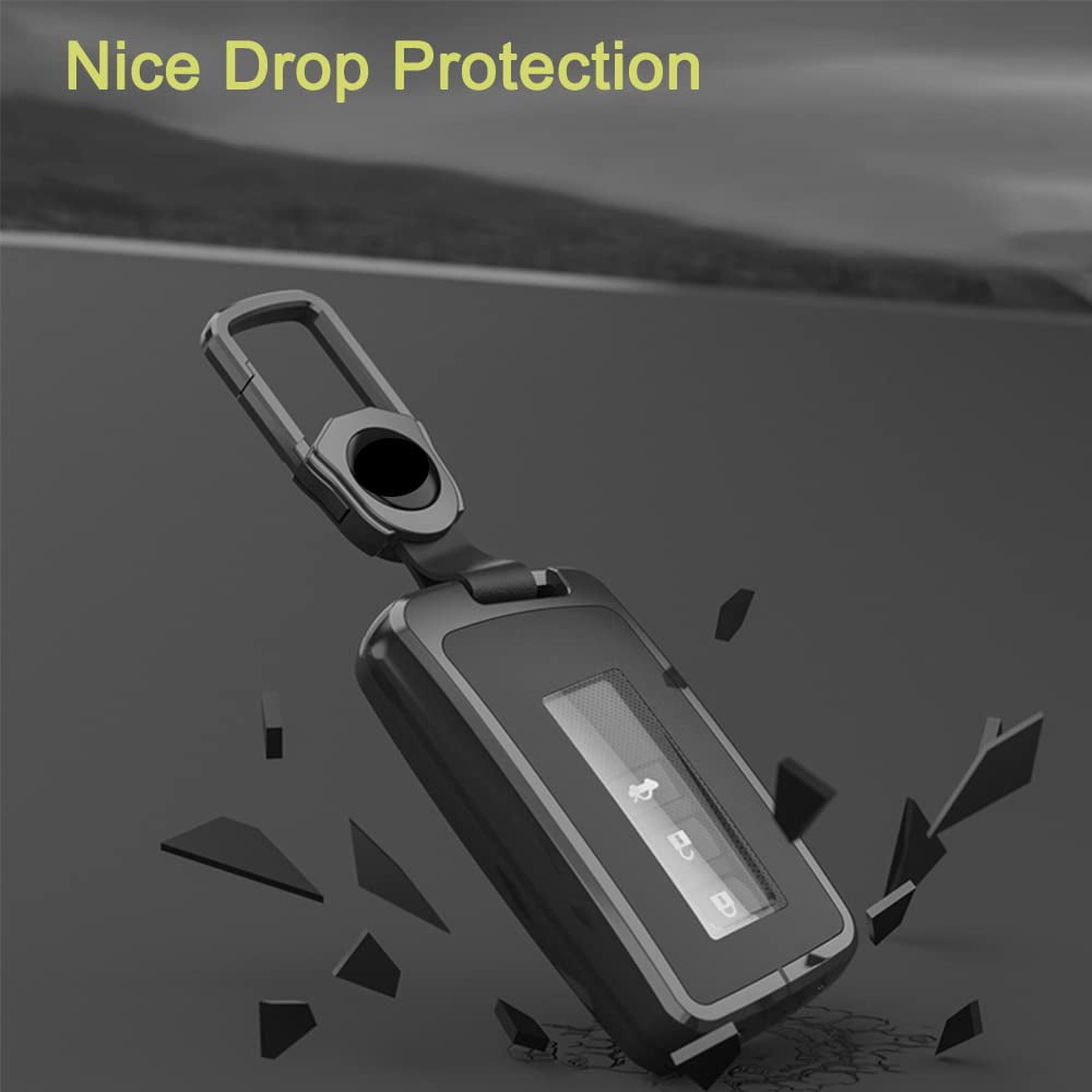 Compatible Key Fob Cover for Alloy Metal Key Fob Cover,Compatible with Lexus ES350 ES300h UX200 LS500 LS500H LC500 LC500h