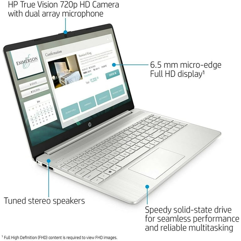 Windows 10 Pro] HP 15.6