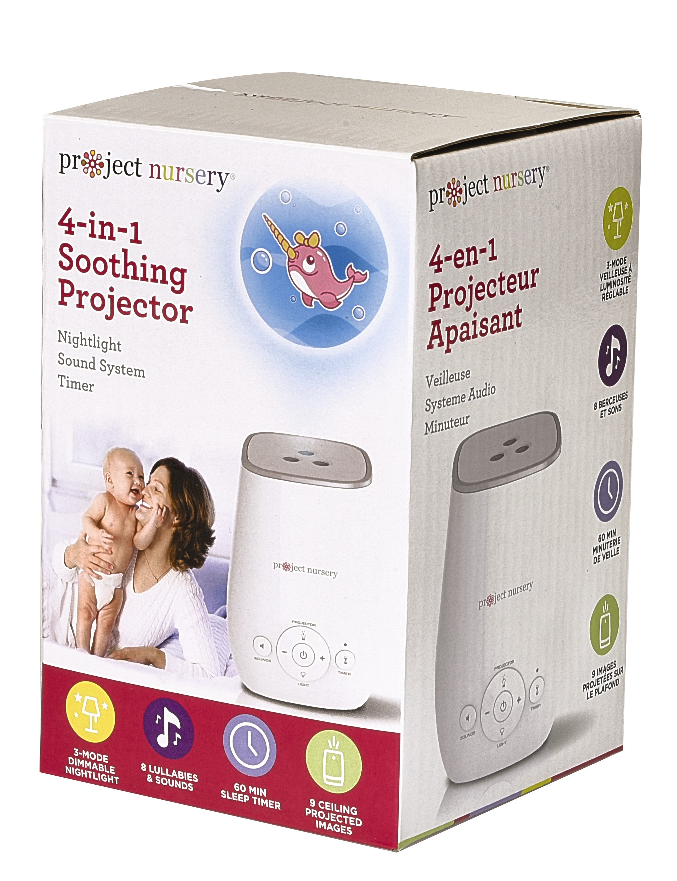 Project Nursery 4in1 Soothing Projector, Nightlight, & Timer