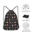 thumbnail image 5 of XMXT Drawstring Travel Backpack, Halloween Cartoon Ghost Patterns Waterproof Gym Bag for Women, s, 5 of 8