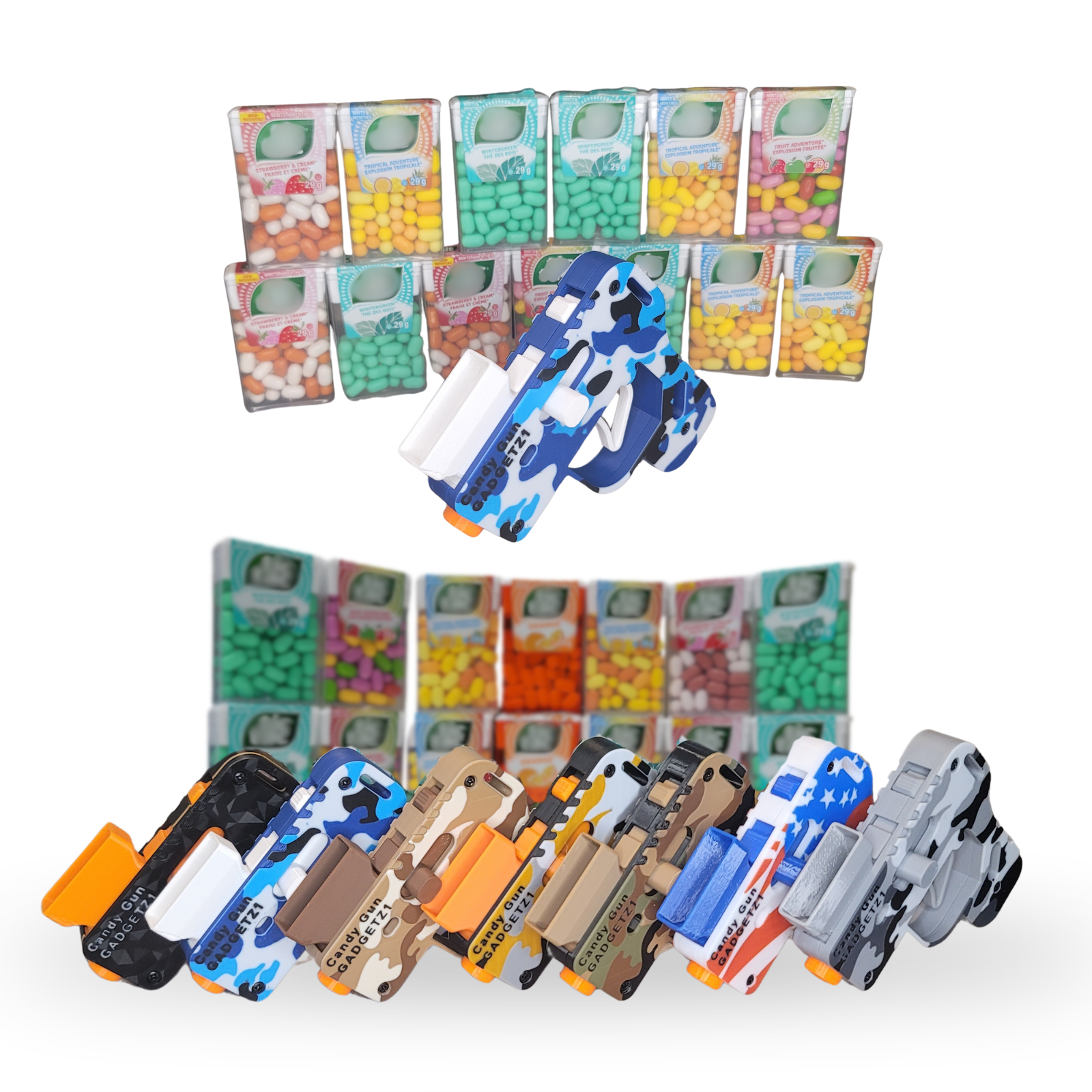 Candy Toy Blaster (Blue Wave)