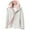 White, variant on Softshell Full Zipper Jackets for Women Comfort Warm Light Hooded Windproof Coat for Outdoor Hiking 2025 Fashion Color Block Hooded Fall Winter Clothes with Pockets Blue L