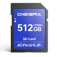 thumbnail image 1 of Tarjeta de memoria DIGIERA LS100 512 GB 170 MB/s UHS-I SDXC, 1 of 8