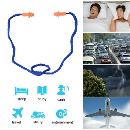 

Tebru 10 Pair of Anti-Noise Soft Silicone Earbud Earplug Christmas Tree Shape Ear Plug Anti-Noise Earplug Silicone Earbud