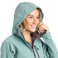thumbnail image 3 of Trespass - Chaqueta impermeable softshell modelo Bela II para mujer (Cerceta Neblina) Trespass UTTP3440_tealmist, 3 of 4