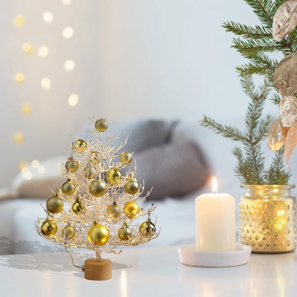 Christmas Mini Christmas Tree 45CM Dead Branch Christmas Tree Desktop Decoration Supplies