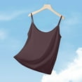 thumbnail image 2 of Ashirexll Womens Casual Tops, Tank Tops for Women, Fashion Casual Loose Solid Color Round Neck Sleeveless Camisole, 2 of 5