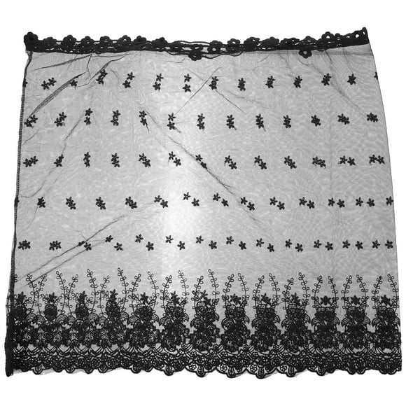 KAKOWELY Velo de encaje decorativo para mujer, velo de encaje para cubrir la cabeza, bufanda de encaje, velo de encaje, capa, velo, tocado para boda