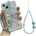 thumbnail image 5 of Phone Case for iPhone 11,Cute 3D Bear Glitter Bling Clear Design for iPhone 11 Case with Phone Charm/Chain Women Girl Shockproof Camera Protect-6.1'', 5 of 12