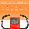 thumbnail image 4 of Soozier 3 in 1 Folding Exercise Bike w/ 8-Level Magnetic Resistance, Red, 4 of 10