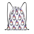 thumbnail image 1 of Gaeub Golf balls Drawstring Backpack Bag Sport Gym Sackpack Heavy Duty String Backpack for Men Women-Medium, 1 of 6