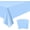 Light Blue, variant on 12 Pack Light Pink Plastic Tablecloths 54x108 Inch Scalloped Edges Disposable Baby Pink Table Covers for Rectangle Tables Perfect for Mother's Day Easter Bridal Shower Tea Party Wedding