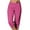 Hot Pink, variant on ZZwxWA Women Summer Pants Casual Summer Lantern Tapered Leg Cropped Loose Comfy Beach Travel Lounge Pants 2025 Trendy Elastic Waist My Order