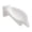 White, variant on 1pc Leaf-shaped three-speed adjustable soap box, wall-mounted, hole-free, flow soap box, storage rack, household, drain, bathroom, storage rack