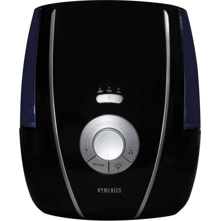 HoMedics Ultrasonic Warm and Cool Mist Humidifier with Humidistat, UHE-WM80