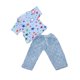 thumbnail image 1 of Conjunto de Traje de Vestir Accesorios para Muñeca de 18 Pulgadas Azul Zulema, 1 of 8