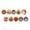 A, variant on Pastel Christmas 5D Diamond Painting Ornament Kit 10-Pack, DIY Crystal Tree Hanging Pendants for Adult Winter Holiday Living Room Fireplace Hearth Decor