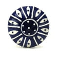 thumbnail image 5 of Perilla Home Set of 6 Royal Blue Ceramic Knobs Pull And Push For Handles Cabinet Door Home Interior Decorative Knobs for Home Kitchen Cupboard Bedroom Dresser Wardrobe Drawer Pulls, 5 of 10