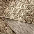 thumbnail image 5 of SAFAVIEH Sisal Performance Deonne Chevron Indoor/Outdoor Area Rug, Natural, 6'7" x 6'7" Round, 5 of 12