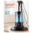 thumbnail image 5 of Misting Fan, 3 Speeds Cooling Fan with 0.79gal Tank, Remote Control, Indoor Outdoor Mister Fan, 70° Oscillation, 3 Modes for Patio, Garage, Living Room, 5 of 8